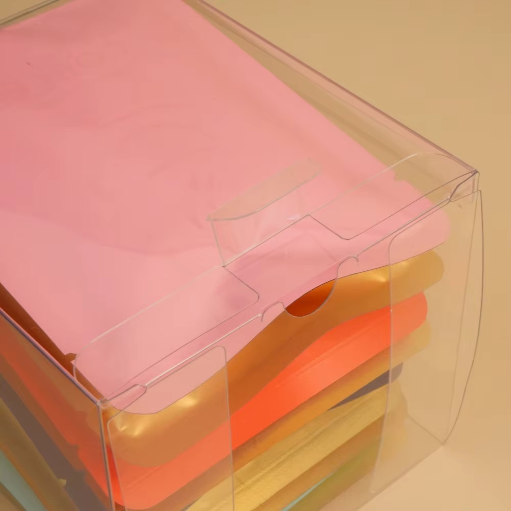 Premium Transparent PET Packaging Box For Tea And Coffee