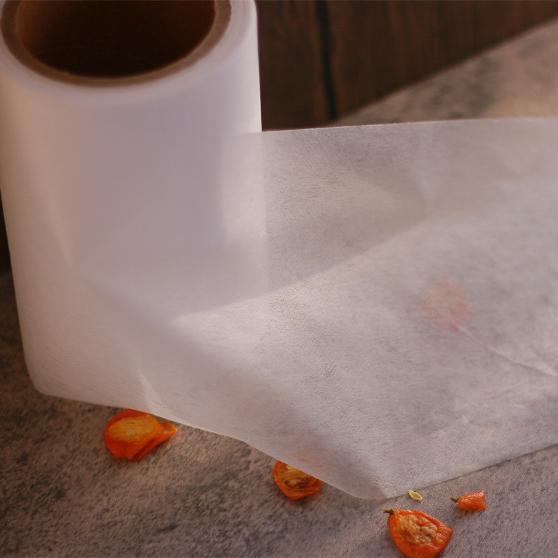 Supply OEM/ODM Pyramid Tea Bag Material Transparent Non Woven Nylon Corn Fiber Mesh Roll